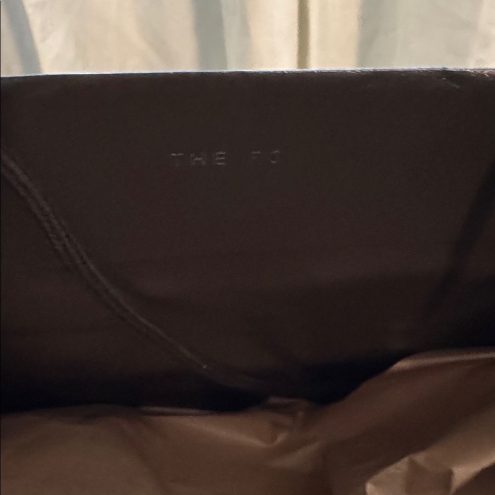 The Row Astra Brown Leather Shoulder Bag - Picture 9 of 14